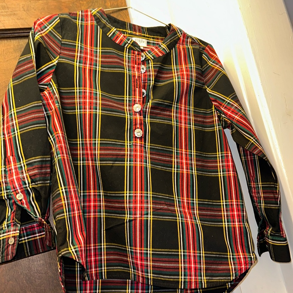 J. Crew SP plaid - Picture 1 of 3